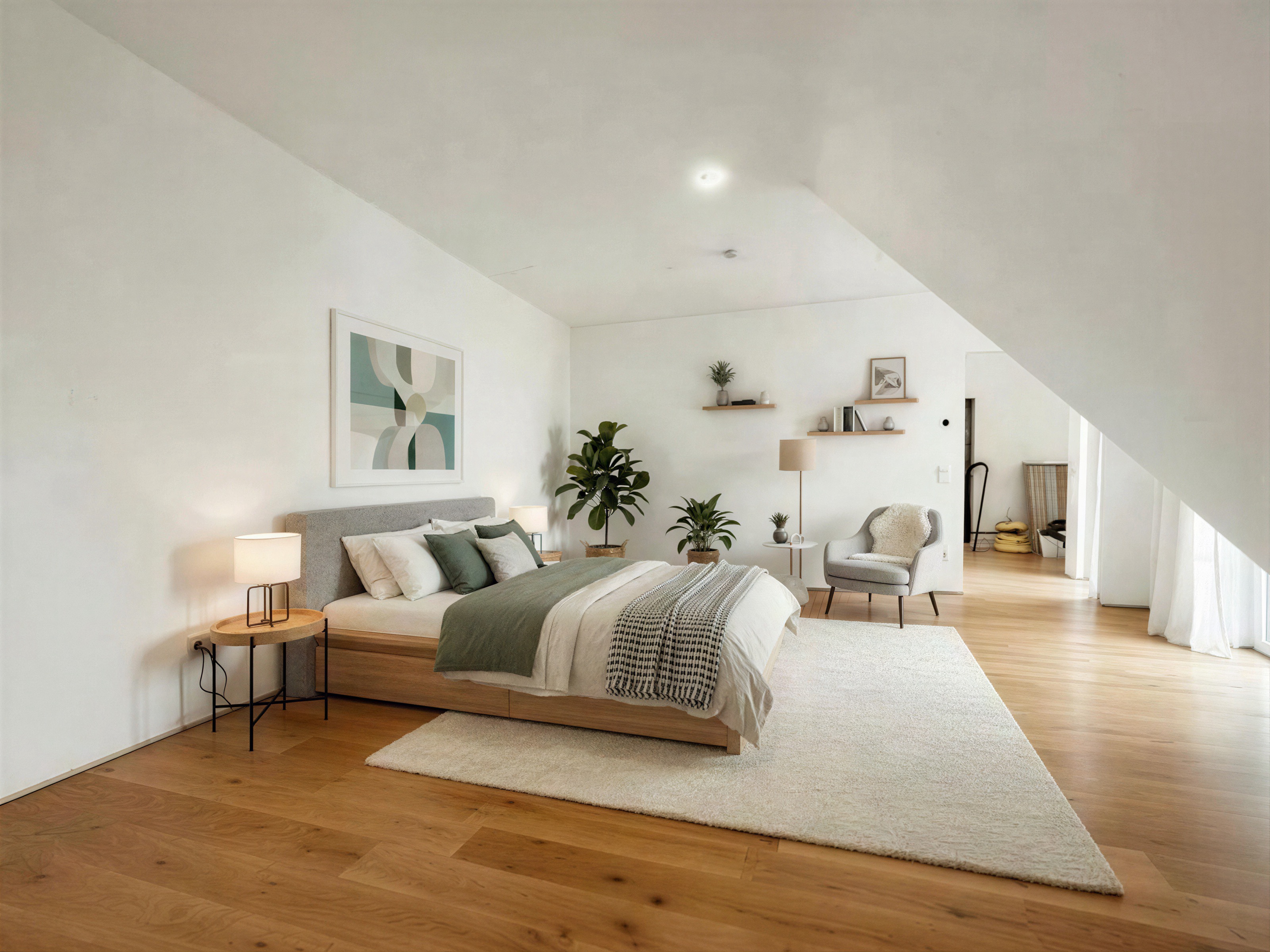 Penthouse Schlafzimmer – Detail